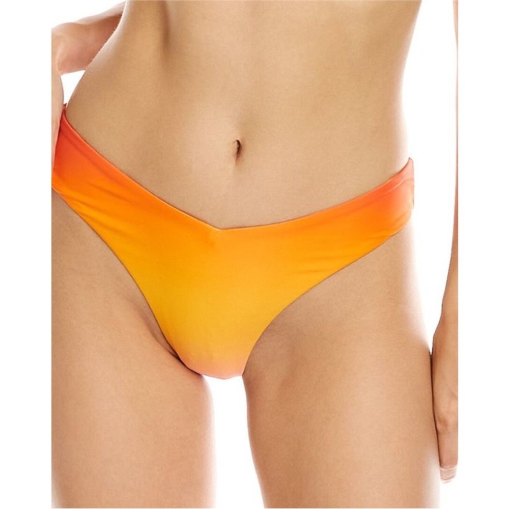 NEW WeWoreWhat Delilah Ombre Bikini Bottom Size Large
